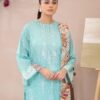 Unstitched Embroidered Lawn